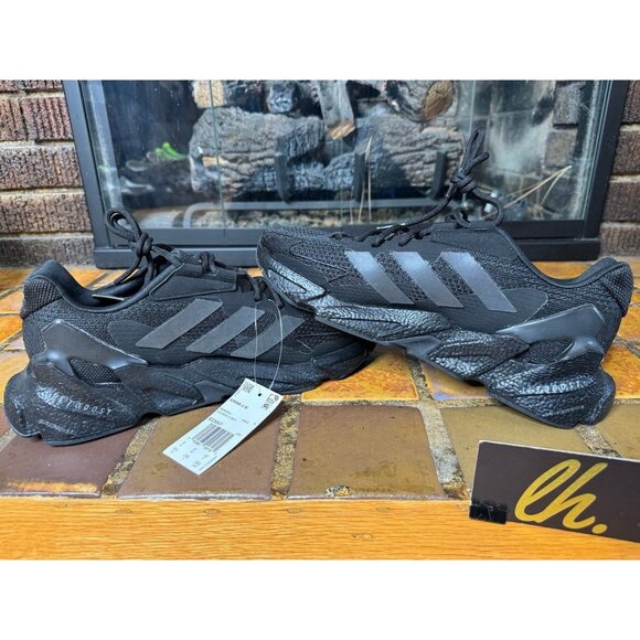 Mens 8.5 Adidas X9000L4 Triple Black Athletic Running Sneakers S23667 - Picture 7 of 8